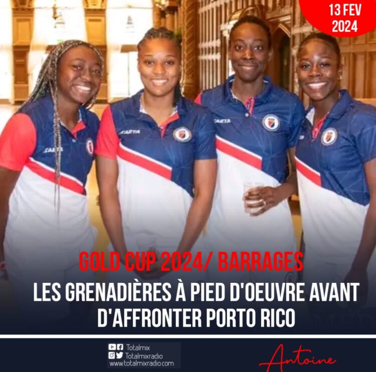 Gold Cup 2024/ Barrages : Les grenadières installées à Los Angeles