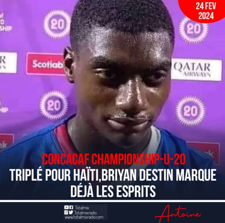 Concacaf Championship U-20 : Bryan Destin a frappé un grand coup !