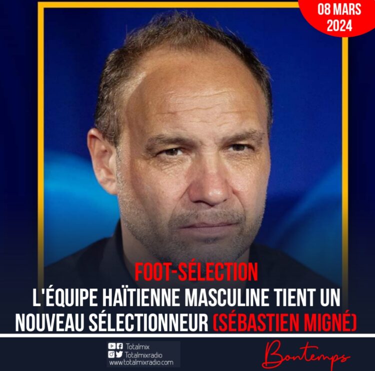 Foot-Sélection : Haïti tient un nouveau sélectionneur !