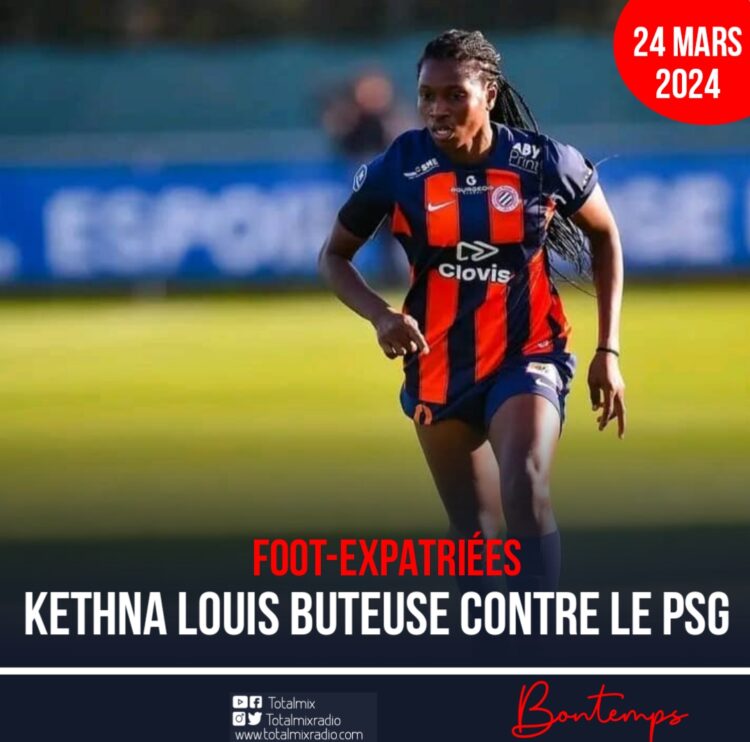 Foot-Expatriées : Kethna Louis buteuse face au PSG