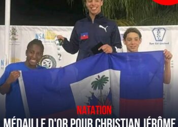 Jeux aquatiques Carifta : Une médaille d’or pour Haïti