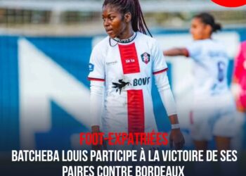 Foot-Expatriées : Batcheba Louis, une participante à la victoire de ses paires contre Bordeaux