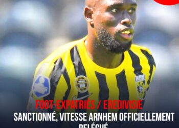 Foot/Expatriés / Eredivisie : Retrait de 18 points, le Vitesse Arnhem d’Arcus Carlens relégué