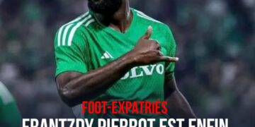 Foot-Expatriés : Frantzdy Pierrot de retour aux affaires