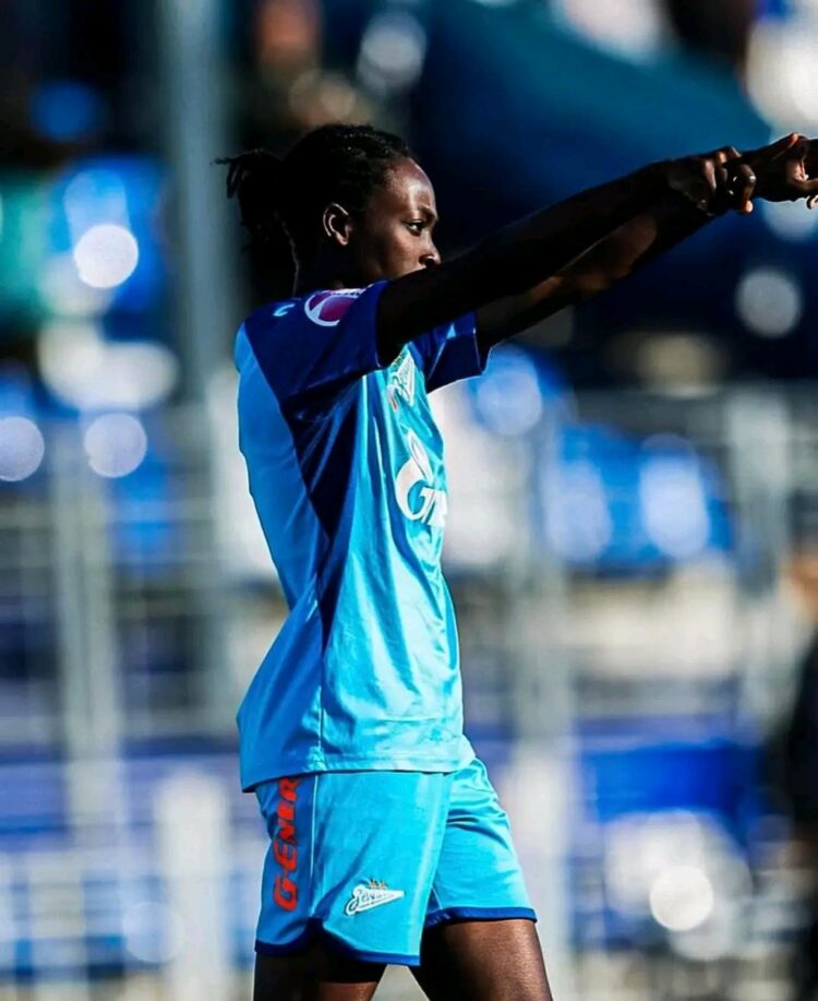 Foot-Expatriées : Participante à la victoire du Zénith, Shwendesky Joseph inscrit son 2e but