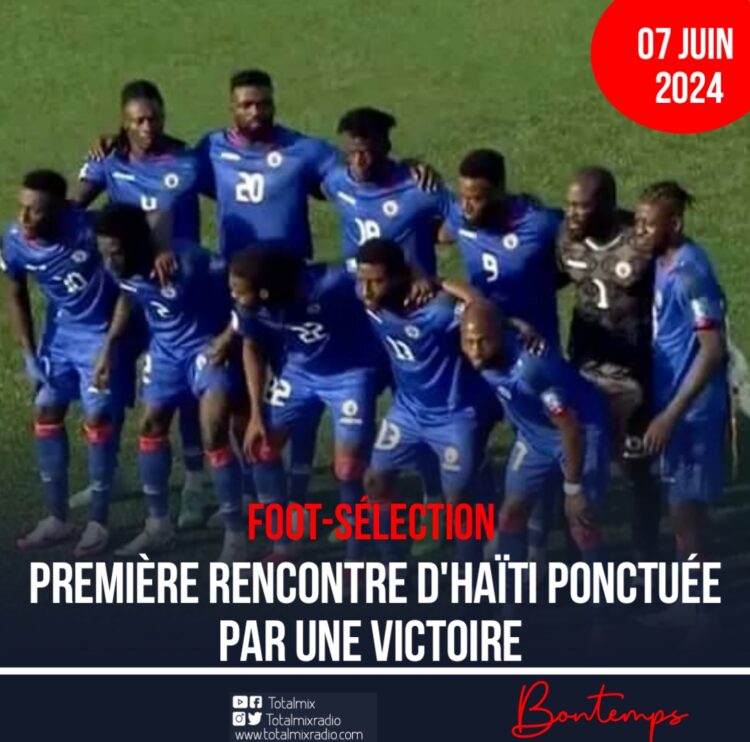 Éliminatoires Coupe du monde 2026 : Haïti maîtrise son sujet face à Sainte-Lucie