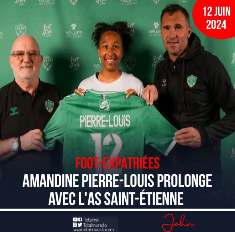 Foot-Expatriées : continuité de l’aventure pour Amandine Pierre-Louis à l’ASSE !