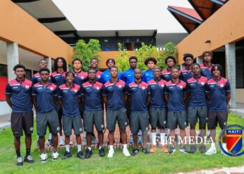 Concacaf masculin U-20, l’équipe en salle ce matin.
