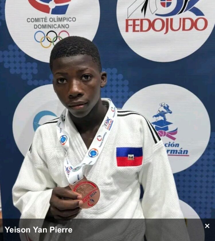 Yeison Yan Pierre remporte le bronze à la Coupe panaméricaine cadette 2024