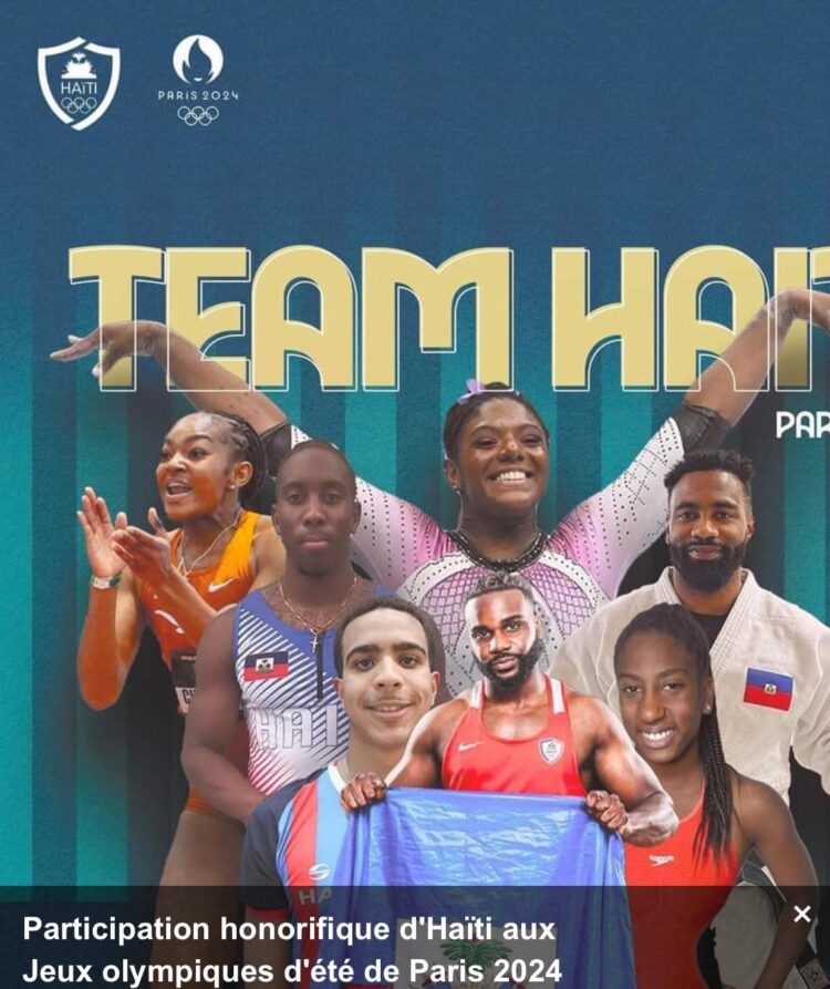 JO de Paris 2024 : Participation honorifique pour la délégation haïtienne