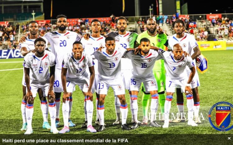 Football-Classement FIFA : L’Argentine conserve le leadership, Haïti perd une place