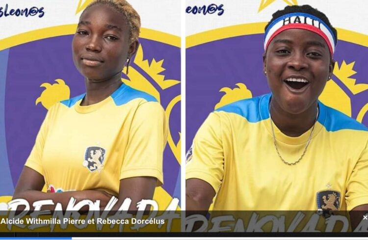 Football féminin : Deux jeunes Grenadières font parler d’Haïti au Nicaragua
