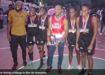 Tournoi féminin 3×3 : au bout d’une finale électrisante, Team Ashley s’adjuge le titre de champion