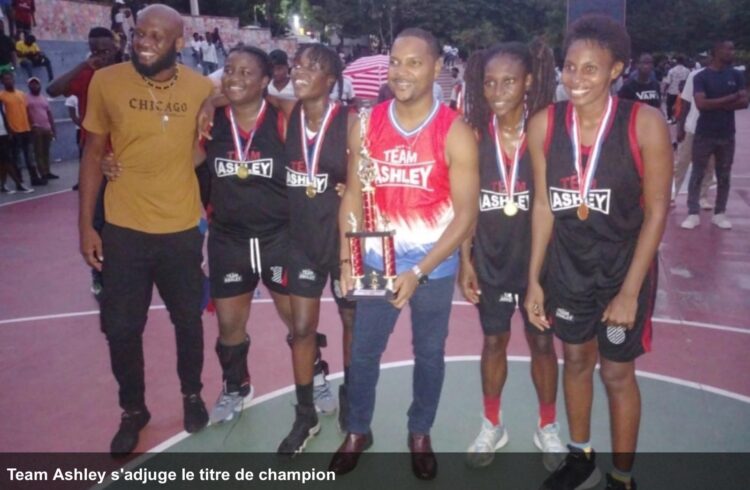 Tournoi féminin 3×3 : au bout d’une finale électrisante, Team Ashley s’adjuge le titre de champion