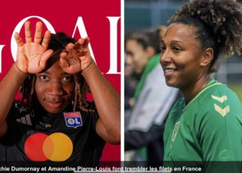 Football féminin : Melchie Dumornay et Amandine Pierre-Louis font gagner leur équipe en France