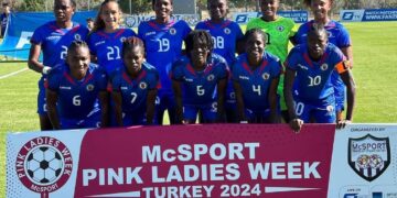 Pink Ladies Cup : Battue par la Russie (2-1), Haïti marque les esprits en Turquie