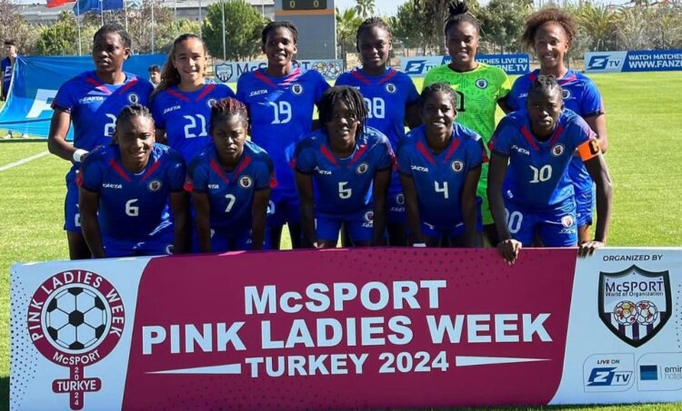 Pink Ladies Cup : Battue par la Russie (2-1), Haïti marque les esprits en Turquie