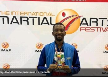 Grégory Jean-Baptiste remporte une nouvelle médaille d’argent pour Haïti
