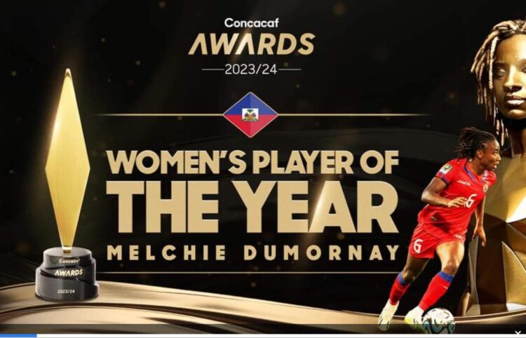 Melchie Daelle Dumornay au sommet de la Concacaf