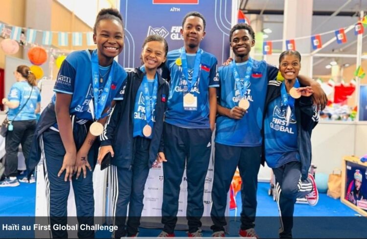 Robotique: Deux prix pour Haïti au First Global Challenge 2024