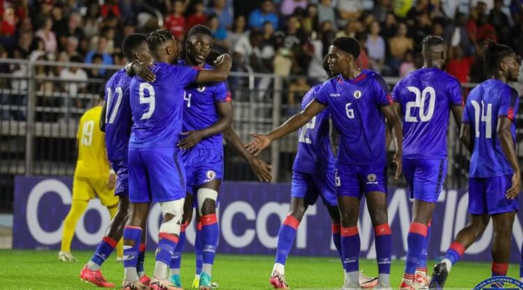 Ligue des nations: Haïti victorieuse d’Aruba (5-3) conforte le leadership de son groupe