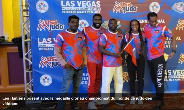 Judo : une médaille d’or pour Gérard Cadet au championnat du monde des vétérans
