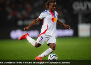 Football féminin : Melchie Dumornay doublement décisive et fait gagner l&rsquo;Olympique Lyonnais
