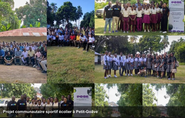 Lancement du Projet communautaire sportif écolier, une grande première à Petit-Goâve