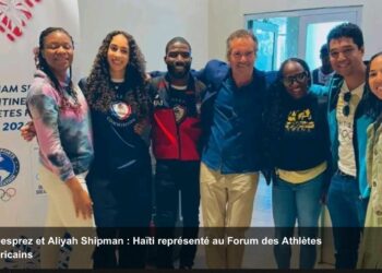 Josue Desprez et Aliyah Shipman : Haïti représenté au Forum des Athlètes Panaméricains