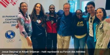 Josue Desprez et Aliyah Shipman : Haïti représenté au Forum des Athlètes Panaméricains