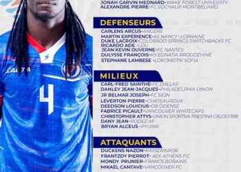 Ligue des Nations 2024 – Haïti, dernière convocation de Sébastien Migné