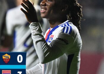Ligue des champions : Melchie Dumornay s&rsquo;offre un doublé et l&rsquo;OL écrase l&rsquo;AS Rome (3-0)