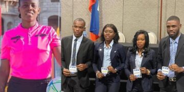 Huit arbitres haïtiens retenus par la Fifa et la Concacaf pour l&rsquo;année 2025