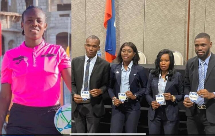 Huit arbitres haïtiens retenus par la Fifa et la Concacaf pour l’année 2025