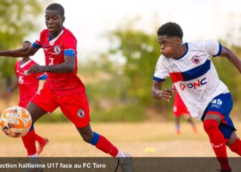 Foot-Préparation : revers de la sélection haïtienne U17 face au FC Toro
