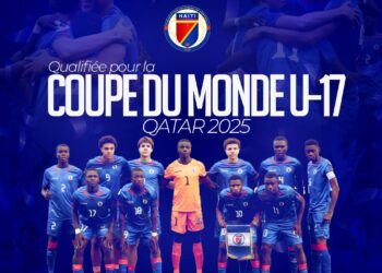 La sélection haïtienne U17 qualifiée pour la Coupe du monde 2025