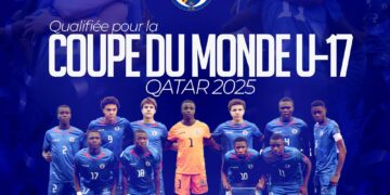 La sélection haïtienne U17 qualifiée pour la Coupe du monde 2025