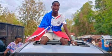 Arthur Alcimé, accueilli en héros à Miragoâne