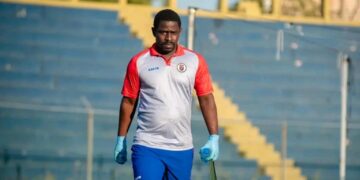 Vello Frédéric, physiothérapeute de la sélection haïtienne U17, ému après la qualification pour le Mondial