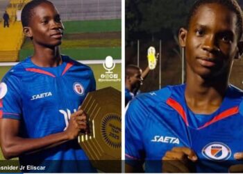 Bensnider Jr Eliscar rêve de briller avec Haïti au mondial U-17 de la FIFA