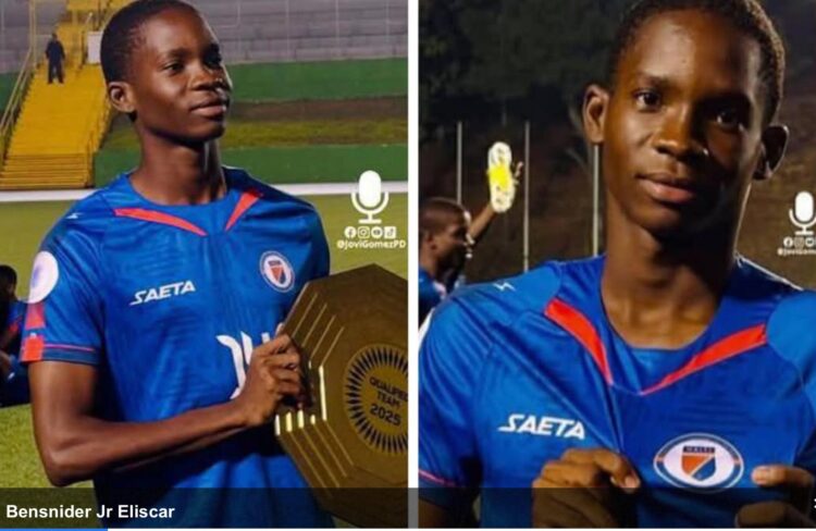 Bensnider Jr Eliscar rêve de briller avec Haïti au mondial U-17 de la FIFA