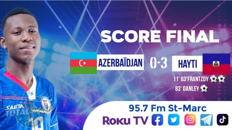 Haïti s’impose 0-3 pour le centenaire de son premier match !