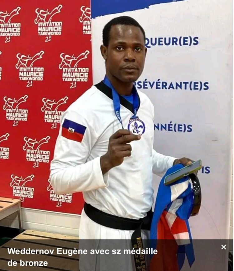 Weddernov Eugène décroche le bronze à la Coupe du Québec