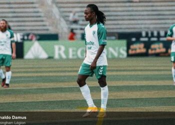 USL Championship : Ronaldo Damus offre à Birmingham Legion son premier point