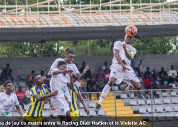 Le Violette AC sans pitié pour le Racing Club Haïtien, le Fica gagne in extremis