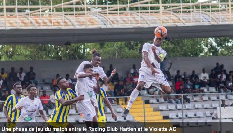 Le Violette AC sans pitié pour le Racing Club Haïtien, le Fica gagne in extremis