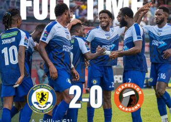 Angelo Exilus commence par confirmer ses qualités de buteur en terre jamaïcaine