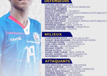 Haïti : une préliste de 42 joueurs pour les prochaines échéances internationales