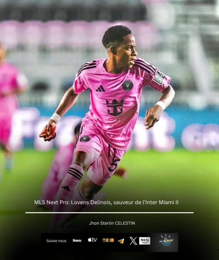 Lovens Delinois offre la victoire à l’Inter Miami II