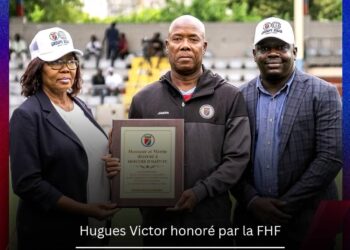 Football : Hugues Victor honoré par la FHF